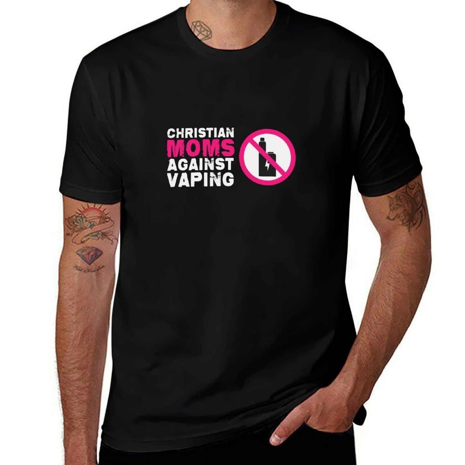 Quick Vape - Christian Moms Against Vaping T-Shirt Quick