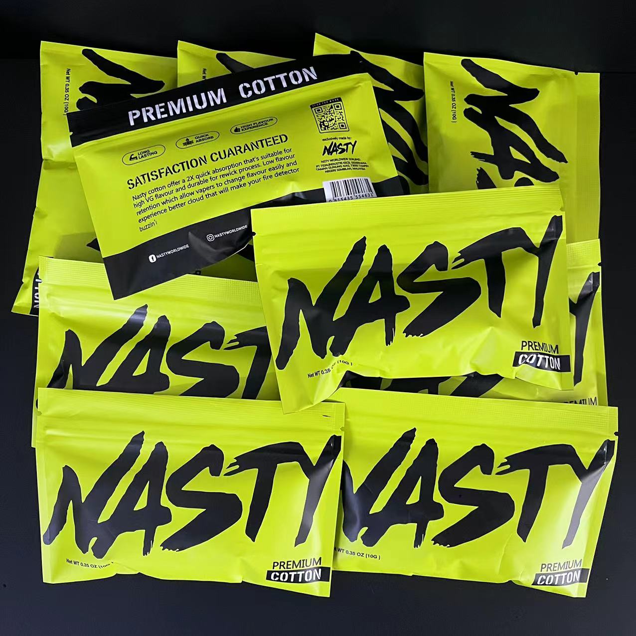 10/5 x Bag NASTY Cotton Long F - Cotton Wick Organic ulasan dan harga