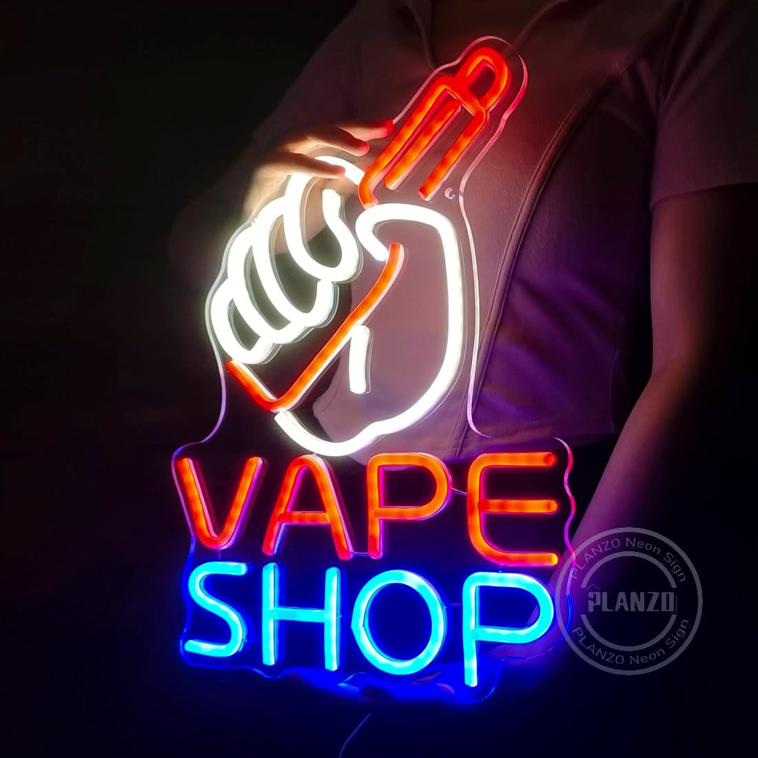 VAPE Shop Neon Sign for Smoke  - Vaping Shop ulasan dan harga
