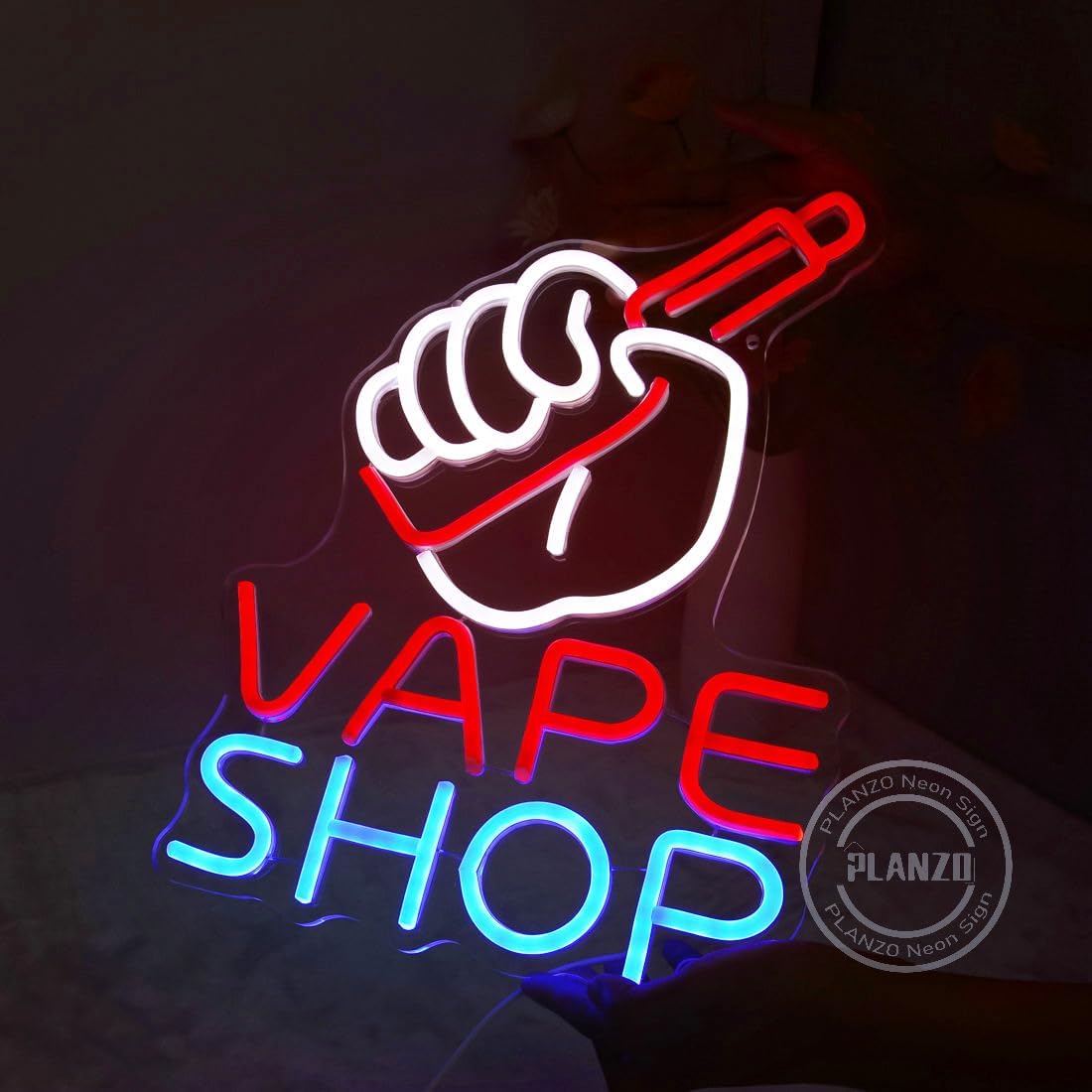 VAPE Shop Neon Sign for Smoke  - Vaping Shop ulasan dan harga