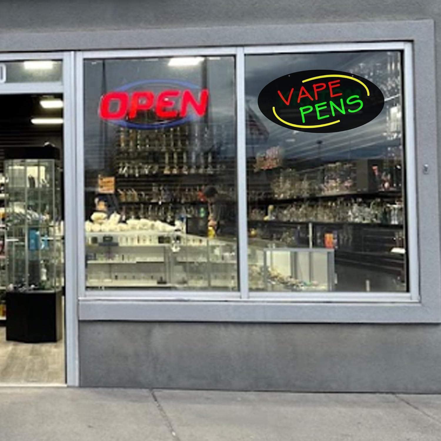 Vape Pens Neon Sign Dimmable L - Vaping Shop ulasan dan harga