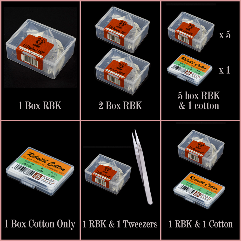 Original VAPJOY DIY Rebuild Ki - Accessories For Vaping ulasan dan harga
