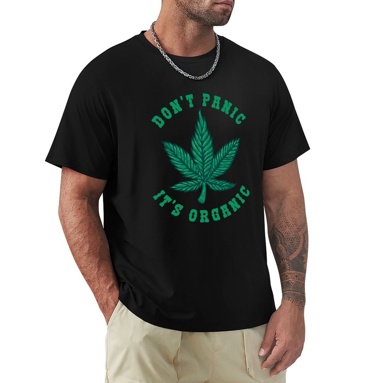 Dont panic its organic T-Shirt - Cotton Wick Organic ulasan dan harga