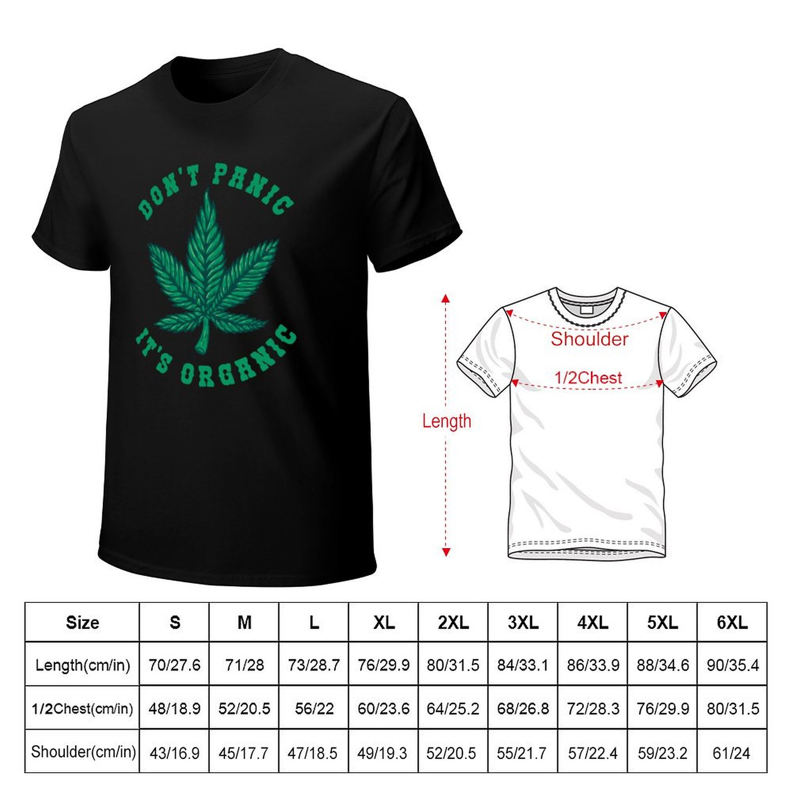 Dont panic its organic T-Shirt - Cotton Wick Organic ulasan dan harga
