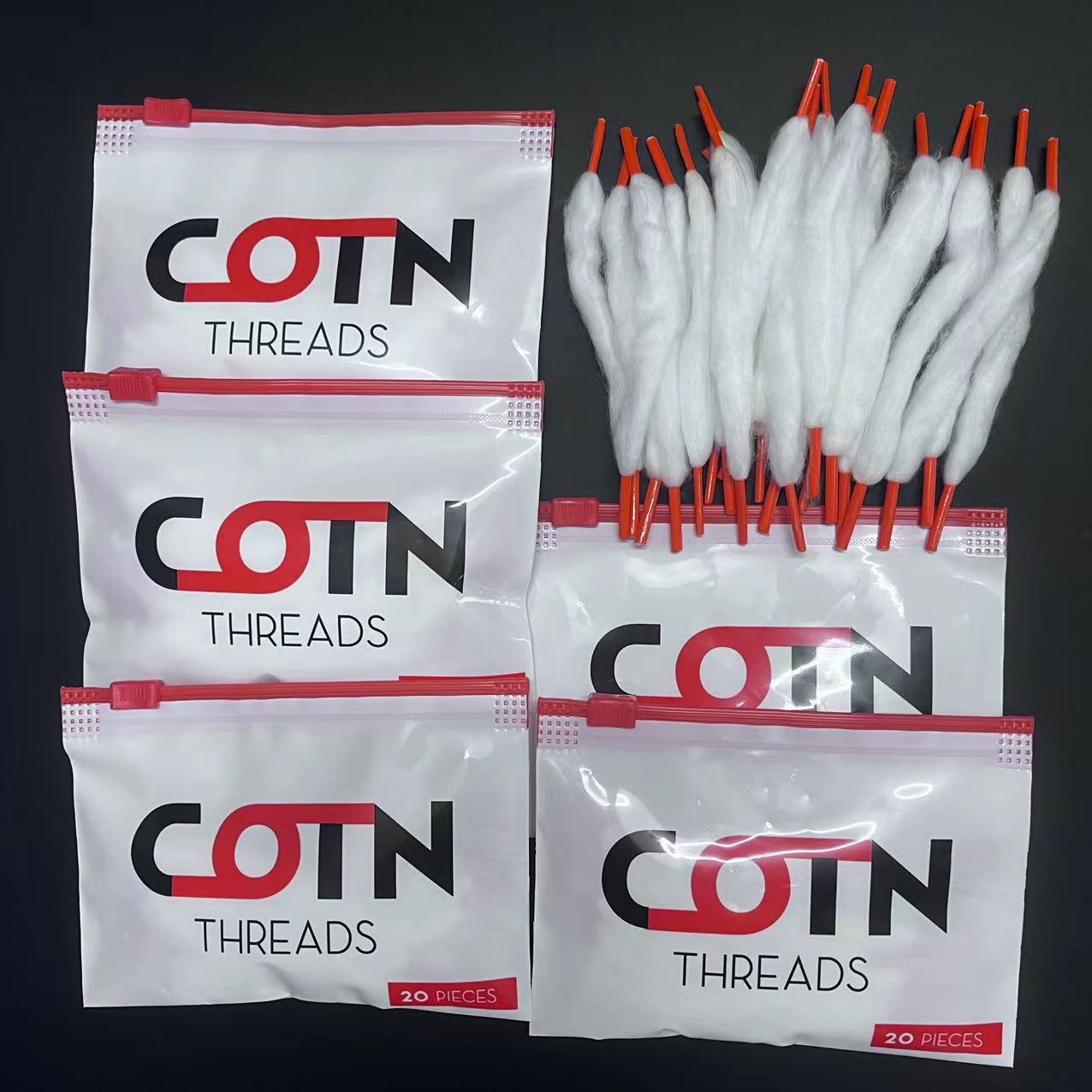 100/60/20pcs Prebuilt Wire Coi - Cotton Wick Organic ulasan dan harga