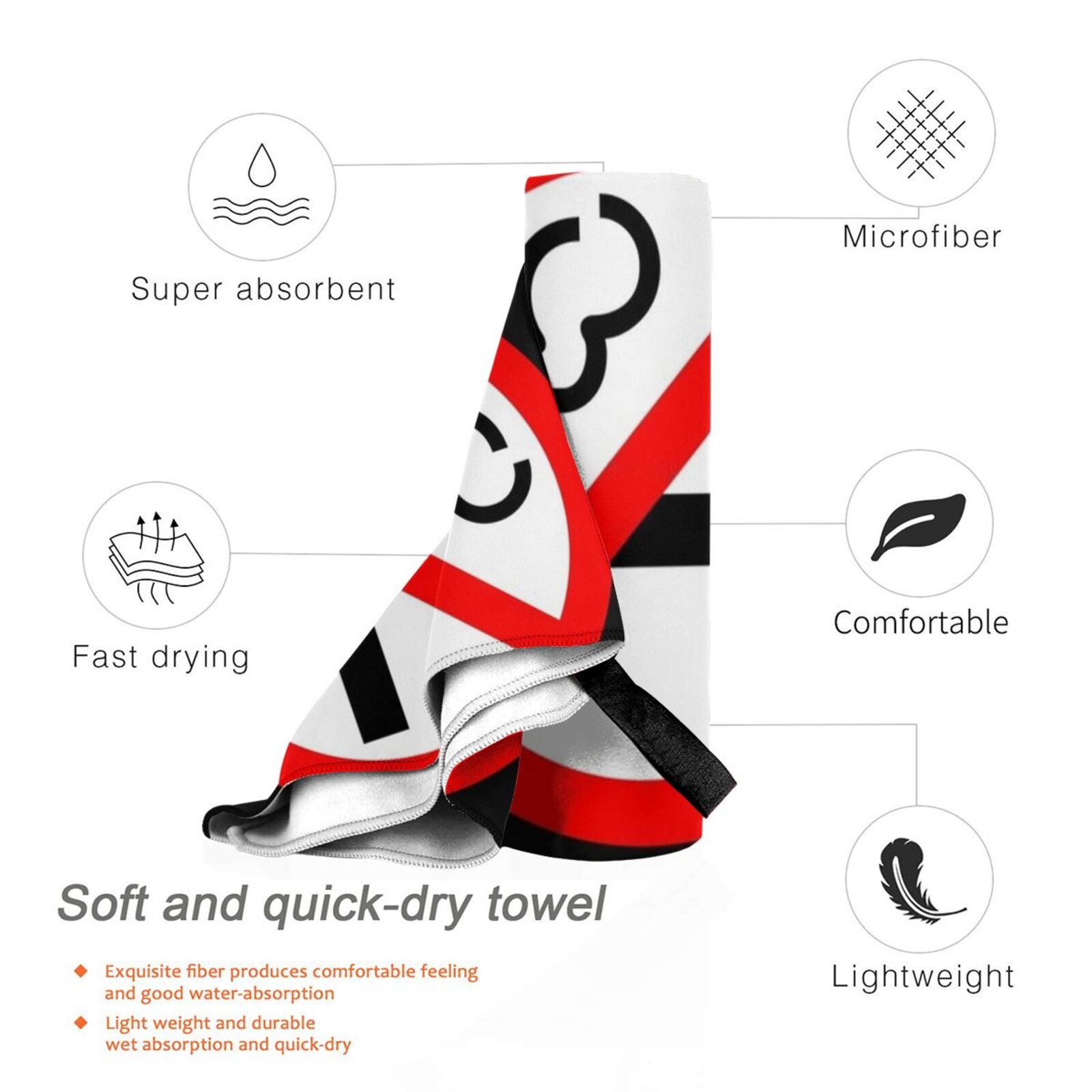 Towel No Smoking Sign 3150 Smo - Quick Vape ulasan dan harga