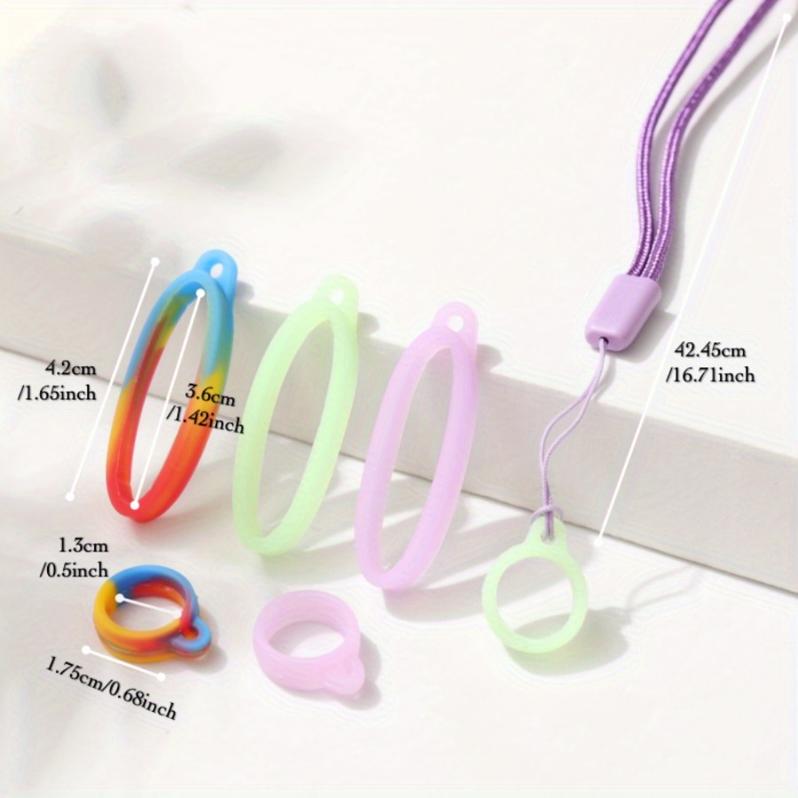 Multi-Color E-cigarette Lanyar - Vape Band Silicone ulasan dan harga