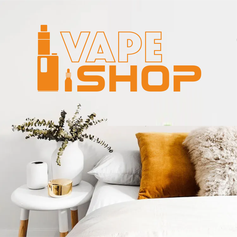 Vinyl Wall Decals Vape Shop Si - Vaping Shop ulasan dan harga